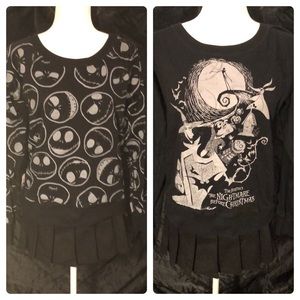 Nightmare before Christmas Reversible Long Sleeve Top